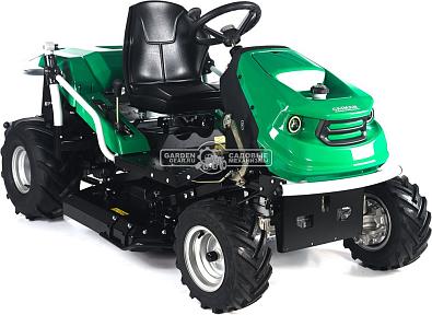 Садовый трактор для высокой травы и работы на склонах Caiman Croso Max 4WD 97D2C2 (CZE, Caiman V-Twin, 708 куб.см., 92 см, дифференциал, 349 кг.)