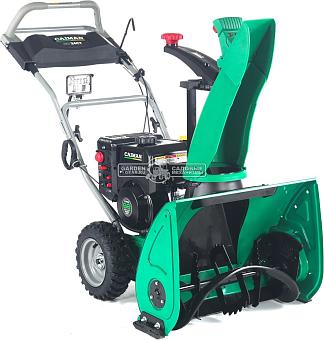 Снегоуборщик Caiman Go 24CT одноступенчатый (RUS, 60 см, Caiman Green Engine, 212 см3, резиновый ленточный шнек, 1 скорость, фара, 56 кг.)