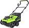 Вертикуттер - аэратор аккумуляторный GreenWorks GD40SC38IIK4 с АКБ 4 А/ч и ЗУ (PRC, BL 40В, 38 см, пружины + ножи, 45 л, 12 кг)
