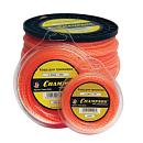 Леска триммерная Champion Twisted Square 3,0 мм., мононить, витой квадрат, 25 м.