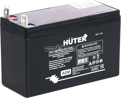 Аккумуляторная батарея Huter AGM 12В 7Ач для генераторов DY3000LX, DY4000LX