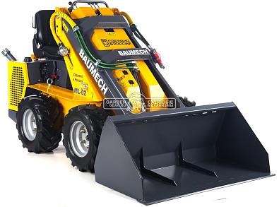 Универсальная машина мини-погрузчик Baumech ML-02 Pro + ковш для снега 120 см. с двигателем Zongshen GB750 V-Twin