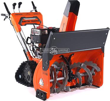 Снегоуборщик Daewoo DAST 1590 (EFI) гусеничный (PRC, 88 см, Daewoo WXE350, 310 куб.см., запуск от аккумулятора, фара, 3-х угольные гусеницы, 142 кг.)