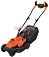Газонокосилка электрическая Black+Decker BEMW451BH-QS (PRC, 1200 Вт, 32 см, пластик, 35 л, Bike Design)