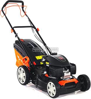Газонокосилка бензиновая Yard Fox 46SH (PRC, 46 см, Honda GCV145, 145 см3, сталь, 3 в 1, 60 л, 27.9 кг)