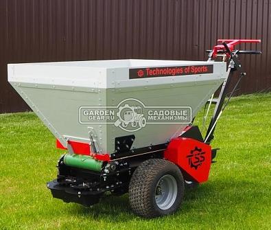 Разбрасыватель сыпучих материалов ТOSS TD-325/2H бензиновый самоходный (RUS, Honda GX160, бункер 350 л., 245 кг.)