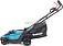 Газонокосилка аккумуляторная Makita DLM330RT с АКБ 5.0 А/ч и ЗУ (PRC, LXT 18В, 33 см, пластик, 30 л, 12.5 кг)