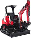 Гусеничный экскаватор RED Rhino RBZ-12 максимальная комплектация, Loncin (LC2V78FD), 24 л.с., глубина копания 2,1 м., ковш 250 мм., 1300 кг.