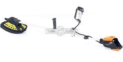 Мотокоса аккумуляторная Yard Fox BC4025B SET с АКБ 4.0 А/ч и ЗУ (PRC, 40В, BL, нож 3T + леска 2.0 мм, разъем, Т-ручка, 6.0 кг)