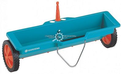 Тележка - сеялка для семян, песка и реагентов Gardena 00420 (без рукоятки, комбисистема, ёмкость 3 л., ширина 40 см.)