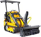 Универсальная машина мини-погрузчик Baumech ML-03 дизельный + снегоуборщик 110 см. + каркас безопасности с двигателем Lifan C192FD