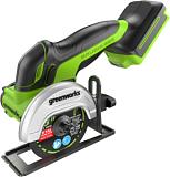 Минипила дисковая аккумуляторная Greenworks GD24UCS без АКБ и ЗУ, 3402007