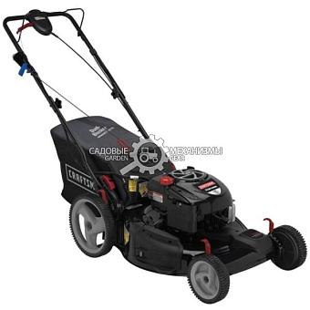 Газонокосилка бензиновая Craftsman 37044 (самоходная передний привод, 56 см, запуск с ключа, B&S, 190 куб.см., сталь, 3 в 1, 44 кг)