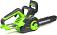 Пила аккумуляторная цепная GreenWorks G24CS25 10&quot; c АКБ 4 А/ч и ЗУ (PRC, 24В, 3/8&quot;-1.1-46E, 2.7 кг)