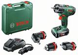 Дрель - шуруповерт ударная аккумуляторная Bosch Advanced Impact 18 QuickSnap с АКБ 1.5 А/ч и ЗУ AL1815CV