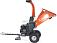Измельчитель веток ZimAni LS 150 DP (PRC, Loncin 420 куб.см., 15 л.с., с эл. старт, дисковый, ветки до 100 мм, одноосный прицеп, 285 кг)