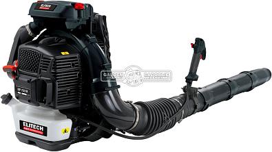 Воздуходувка бензиновая ранцевая Elitech BP 7631R (PRC, 75.6 см3, 3.1 кВт, 1490 м3/ч, 92 м/с, 11 кг)