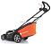 Газонокосилка аккумуляторная Yard Fox EL4045B SET с АКБ 4.0 А/ч и ЗУ (PRC, BL 40В, пластик, 34 см, 45 л, 10 кг)