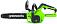 Пила аккумуляторная цепная GreenWorks G40CS30IIK4 12&quot; c АКБ 4 А/ч и ЗУ (PRC, 40В, 3/8&quot;-1.1-52E, 2.74 кг)