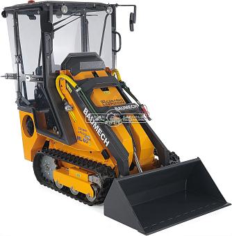 Универсальная машина мини-погрузчик Baumech ML-03 Pro с зимней кабиной + ковш универсальный 110 см., с двигателем Honda GX630 V-Twin