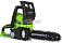 Пила аккумуляторная цепная GreenWorks G24CS25 10&quot; c АКБ 2 А/ч и ЗУ (PRC, 24В, 3/8&quot;-1.1-46E, 2.7 кг)