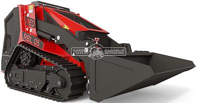 Мини-погрузчик гусеничный RED RBL-05 с платформой оператора Lifan 35 л.с., грузоподъемность до 700 кг., ковш 300 л., 1200 кг.