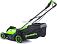 Газонокосилка аккумуляторная GreenWorks GD40LM411 без АКБ  и ЗУ (PRC, BL 40В, 41 см, пластик, мульчирование, 60 л, 16.5 кг)