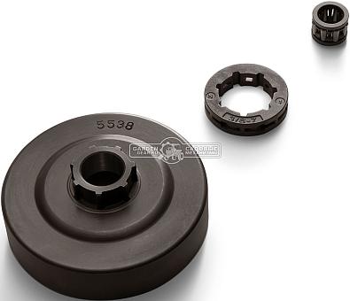 Звездочка ведущая Unisaw Professional Quality 3/8" LP (7 зубьев, со сменным венцом)