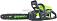 Пила аккумуляторная цепная GreenWorks GD60CS25 16&quot; c АКБ 4 А/ч и ЗУ (PRC, BL 60В, 3/8&quot;-1.3-56E, 4.7 кг)