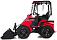 Мини-погрузчик шарнирно сочленённый RED RBF-03 тент + отопитель Zongshen GB750EFI 30 л.с., грузоподъемность до 700 кг., ковш 150 л., 1270 кг.