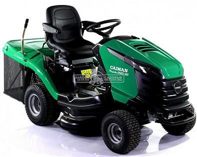 Садовый трактор Caiman Rapido 2WD 92 (CZE, Caiman V-Twin, 708 куб.см, гидростатика, дифференциал, травосборник 300 л., ширина кошения 92 см., 237 кг.)