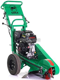 Измельчитель пней Sable SG350D дизельный зубы green (RUS, Lifan C192FD, диам. фрезы. 350 мм, 150 кг)