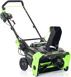 Снегоуборщик аккумуляторный Greenworks GD82ST c 2 АКБ 2.5 А/ч и ЗУ