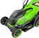 Газонокосилка аккумуляторная GreenWorks GD40LM361 с АКБ 4 А/ч и ЗУ (PRC, BL 40В, 36 см, пластик, мульчирование, 40 л, 13 кг)