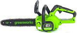 Пила аккумуляторная Greenworks GD24CS30 c АКБ 4 А/ч и ЗУ