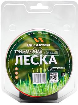 Леска Villartec Pro 3.0 мм х 15 м, квадрат, блистер (Tecomec)