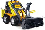 Универсальная машина мини-погрузчик Baumech ML-02 Pro + роторный снегоуборщик 110 см., с двигателем Zongshen GB750 V-Twin