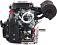 Бензиновый двигатель EVOline GB 750 E (30 л.с., 750 куб.см., D=25,4 мм, L=77 мм, катушка 12В/240Вт, выпрямитель, ручной / электростартер, 43,5 кг.)