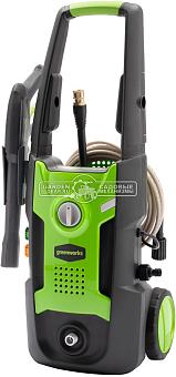 Мойка высокого давления GreenWorks GPWG3II (PRC, 1700 Вт, 120 бар, 400 л/ч, вес 7.6 кг)