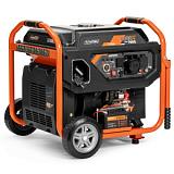 Бензиновый генератор инверторный  Daewoo GDA 8000Ei с электрозапуском и ATS