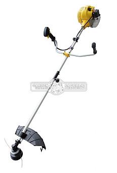 Бензокоса Huter GGT-1300S (PRC, 42.7 см3, 1.3 кВт/1.8 л.с., нож 3Т + леска 2.4 мм, Т рукоятка, разъёмный вал, 7 кг)