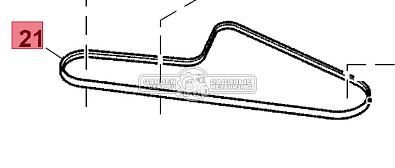 Ремень привода хода SABO SA36192 для 43-VARIO