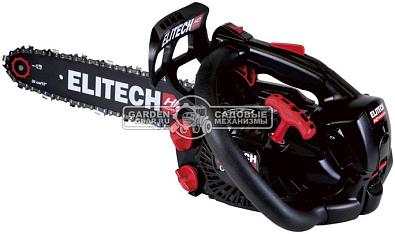 Бензопила сучкорез одноручная Elitech CS 2514T 12&quot; (PRC, 25 куб.см, 1.0 кВт/ 1.4 л.с, 3/8&quot;-1.1-44E, 2.3 кг)
