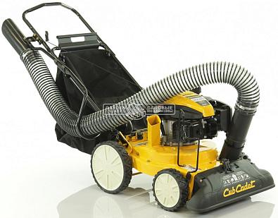 Садовый пылесос бензиновый Cub Cadet CSV 050 (USA, Cub Cadet OHV 55, 61 см, 159 см3, 60 л, измельчитель веток, 43 кг)