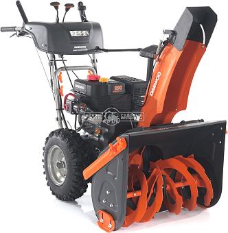 Снегоуборщик Daewoo DAST 224 MY2024 (PRC, 60 см, Daewoo, 220 см3, эл/стартер 220В, скорости 6/2, фара, подогрев рукояток, дифференциал, 93 кг)