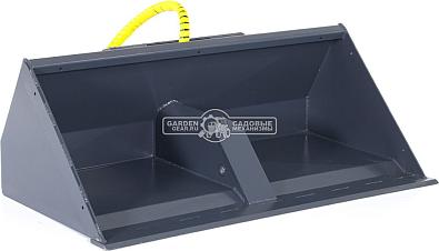 Ковш с саморазгрузкой Baumech 110 см., объём 130 л., с разделительной перегородкой, 80,5 кг.