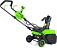 Снегоуборщик аккумуляторный GreenWorks GD40STX2 без АКБ и ЗУ (PRC, BL 40В, ширина 40 см, слот на 2 АКБ, металл. шнек, фара, 22 кг)