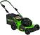 Газонокосилка аккумуляторная GreenWorks GC82HPLM51 с АКБ 5 А/ч и ЗУ (PRC, BL 82В, 51 см, сталь, 2 слота под АКБ,  3 в 1, 60 л, 34.5 кг)