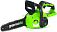 Пила аккумуляторная цепная GreenWorks G40CS30IIK4 12&quot; c АКБ 4 А/ч и ЗУ (PRC, 40В, 3/8&quot;-1.1-52E, 2.74 кг)