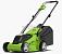 Газонокосилка аккумуляторная GreenWorks G24LM32 K2 c АКБ 2 А/ч и ЗУ (PRC, Li-ion 24В, 32 см, пластик, 30 л, 8.3 кг)